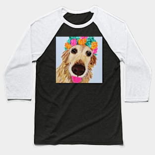 Flower Girl Xena, the Golden Retriever Baseball T-Shirt